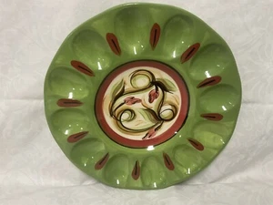 2000/Gail Pittman/rare / Honeysuckle/ Egg Plate/ Excellent - Picture 1 of 7