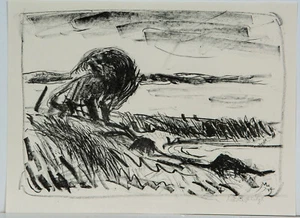 Marlies Lilge, Lithografie, hansigniert - Bild 1 von 3