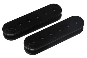 Vintage PAF Black Screw Side Butyrate CAB Bobbins - Black - set of 2 - Picture 1 of 2
