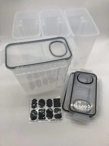 Lifewit Vorratsdosen Set 5.5L luftdicht BPA-frei für Müsli, Mehl, Zucker - Bild 1 von 4