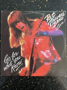 PAT TRAVERS BAND Live Go For What You Know LP Polydor 1979 Terre Haute PD-1-6202 - Imagen 1 de 3