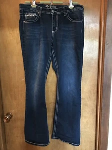 Love Indigo Premium Jeans Size 14 - Picture 1 of 4
