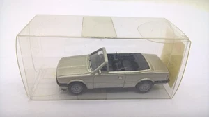 Wiking 191 BMW 320 325i E30 Cabriolet Cabrio abierto plateado metálico en embalaje original (81) - Imagen 1 de 4