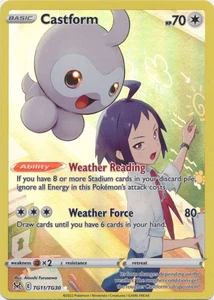 Holo Castform TG11/TG30 Ultra Raro SWSH11: Galería Entrenador Origen Perdido - Imagen 1 de 1