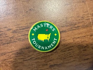 2024 Augusta National Masters Tournament GREEN Flat Ball Marker Mark - Picture 1 of 1
