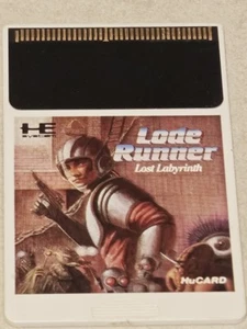 LODE RUNNER LOST LABYRINTH NEC PC ENGINE HUCARD HU CARD JAP - Foto 1 di 1