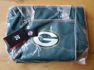 Green Bay Packers 16 Can Cooler Soft Tote Logo Brand NFL Football Tailgate New - Picture 1 of 6