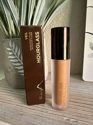 NIB Hourglass Veil Retouching Fluid 3.2 ml. Full Size Shade~Almond Medium Deep - Image 1 of 2