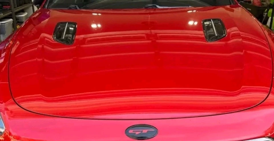 Conjunto de panel capó capó rojo fabricante de equipos originales Kia Stinger GT2 2018-2023 Foto 1 de 1