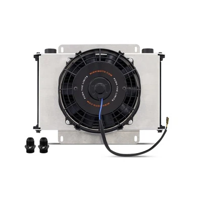 Kit Enfriador de Aceite Universal, Enfriador de 25 Filas con Ventilador de 8" Foto 1 de 4