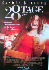 28 Tage - Sandra Bullock - Viggo Mortensen - Filmposter 37x53cm gerollt - Picture 1 of 1