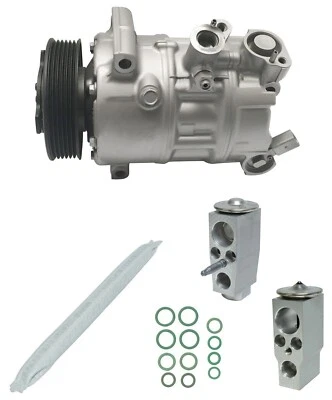 Восстановленный комплект компрессора переменного тока RYC AIG507 подходит для Audi Q7 3,0 л 2017 с задней панелью - Изображение 1 из 4