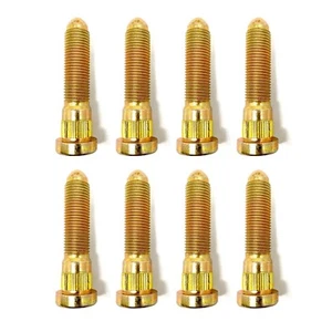 Kryptonite Death Grip Zinc Plated Wheel Studs For 2001-2010 GM 2500/3500 HD - Picture 1 of 2