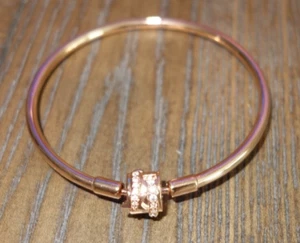 Authentic Pandora Shooting Star Rose Bangle Bracelet 582734C01 19  NEW - Picture 1 of 9