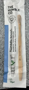 The Humble Company Humble Toothbrush Adult Bamboo 1 Unit w/ Mint Toothpaste - Picture 1 of 7