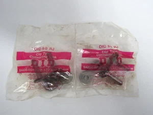 DAIDO KOGYO DID 60 RJ CLIP TYPE CONNECTING LINK*LOT OF 2* - Picture 1 of 6