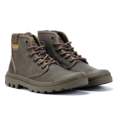Palladium Pampa Hi Wax Major Brown Stiefel Neu
