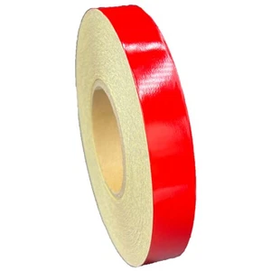 Cinta Reflectante Roja 1" Tipo 2 Super Engineer Grado Nikkalite Seguridad SEG Seguridad - Imagen 1 de 9