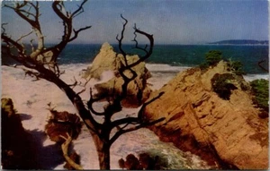 Pinnacle Point Lobos State Park Carmel California Postcard Unposted - Picture 1 of 2
