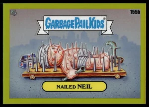 Cubo de basura cromado Topps 2021 serie 4 clavado amarillo Neil/275 #155b - Imagen 1 de 2