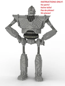 LEGO Statua Gigante di Ferro Istruzioni per la Costruzione - SOLO ISTRUZIONI NO MATTONCINI - Foto 1 di 9