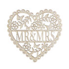  Wooden Hanging Tags Wedding Decoration Mr and Mrs Sign for Table The