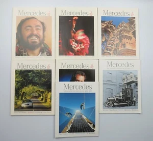 7x Vintage Mercedes Magazine 92-96 Merc Benz Motoring Culture Travel Engineering - Imagen 1 de 4