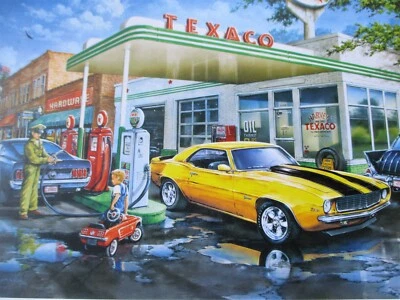 1,000 Piece Puzzle"Pop's Quick Stop" 26.75" x 19.75" Childhood Dreams - Image 1 of 4
