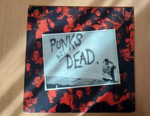 The Exploited - Punks Not Dead Red Vinyl Record - Imagen 1 de 5