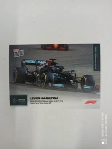Topps card now f1 formula1 n. 1 lewis Hamilton mercedes - Foto 1 di 2