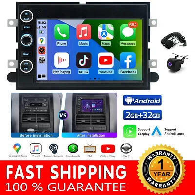 Car Radio GPS Stereo for Ford F250 F350 Super Duty 2006-2014 Android 13 CarPlay - Изображение 1 из 4