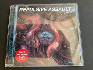 Repulsive Assault Compilation Vol#2 - Promotional CD Repulse Records 1997 Promo - Picture 1 of 5