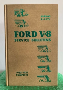 Ford V-8 Service Bulletins Book 1932-1937 Complete - Picture 1 of 4