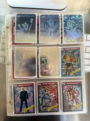 Marvel Heroes Trading Cards complete set 1990, 1991, 1992, 1993 (skybox) , 1994 - Image 1 of 4