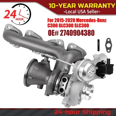 Turbo 2.0L for Mercedes-Benz 2.0 Engine E300 C300 C350E GLC300 15-20 #2740903580 Foto 1 de 4