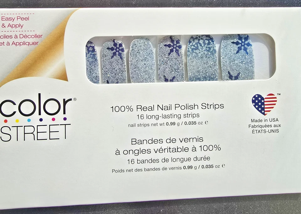 Color Street Long Lasting Nail Polish Strips RETIRED CHRISTMAS & WINTER - Image 1 of 1