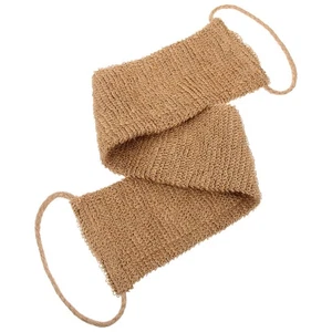  1pc Linen Bath Towel Rub Back Rubbing Towel Scrubber Back Scrub Long Strip - Picture 1 of 12