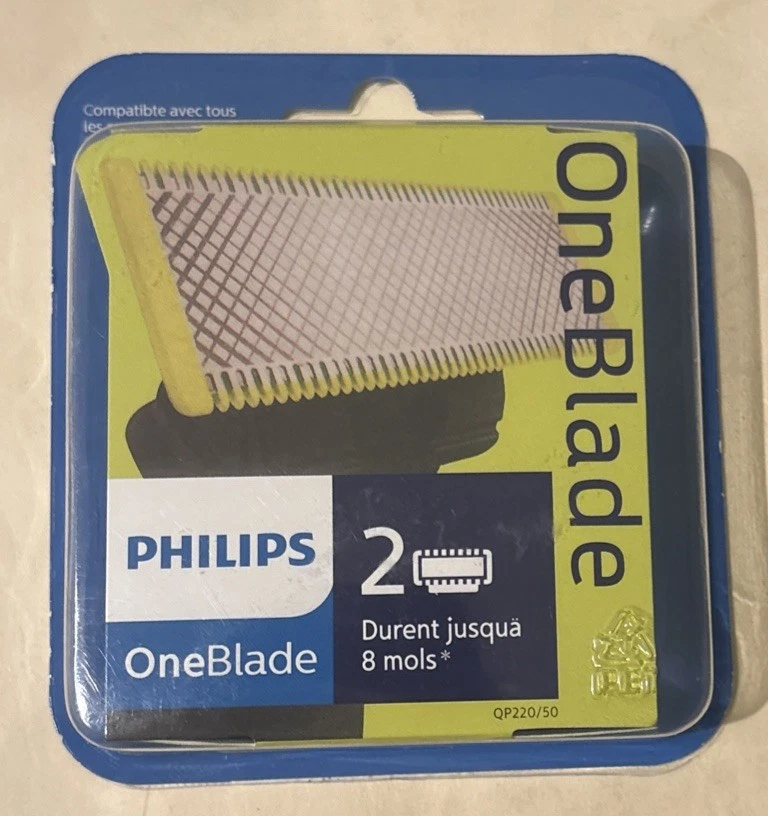 Philips Norelco - Cuchillas de repuesto de afeitado OneBlade - Paquete de 2 - Genuinas nuevas Foto 1 de 1