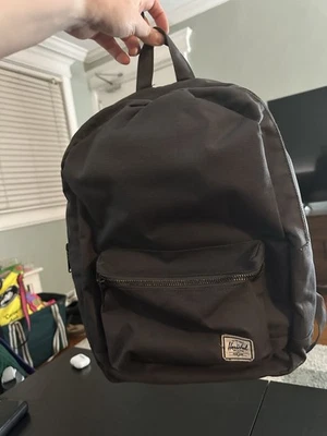 Mochila Herschel Supply Settlement negra clásica 23L funda para computadora portátil Foto 1 de 4