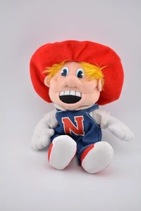 Vintage 1998 Collegiate Critters Herbie Husker plush Nebraska Cornhuskers - Picture 1 of 4