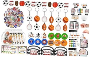 122 PCS Sports Party Favors Basketball Baseball Football Soccer Party Gift - Picture 1 of 7