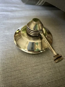 Antique hand-warmer/chafing dish warmer, silverplate good condition. - Picture 1 of 5