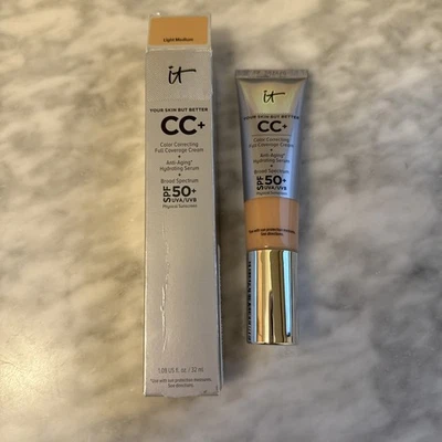 New in box It Cosmetics Your Skin But Better CC+ SPF 50+ Light Medium 1.08 fl.oz - Image 1 of 4