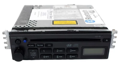Radio AM FM Hyundai Elantra 2001-2006 reproductor de CD Bluetooth 96120-2D105AX Opt 96HL Foto 1 de 4