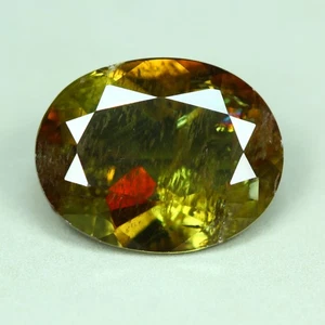 2.48 Cts_Dream Collector Stone_100 % Natural Unheated Bi-Color Andalusite_Brazil - Imagen 1 de 3