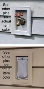 Sage Hose Bib Split Recess J-Block Mounting Vinyl Siding 3/4” Spigot - Picture 1 of 11