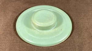 Vintage STONEWARE Antique Primitive Crock Pottery LID ONLY approx. 4 3/4" - Picture 1 of 7