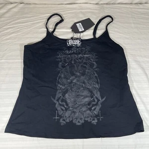 NWT Killstar Dark Forces Satanic Baphomet Gothic Punk Occult Tank Top 2XL NEW N1 - Picture 1 of 10