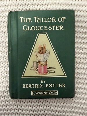 The Tailor of Gloucester by Beatrix Potter 1931 HC & Illustrated F Warne & Co - Image 1 of 4