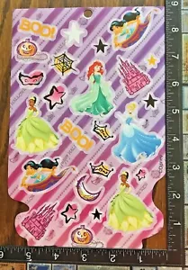 PRINCESA ARIEL CENICIENTA JASMINE TIANA, UNA HOJA HERMOSAS PEGATINAS #BOO21 - Imagen 1 de 2